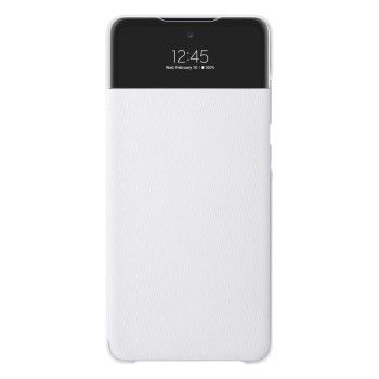 Samsung S View Wallet Cover "EF-EA725" für Galaxy A72, Weiß