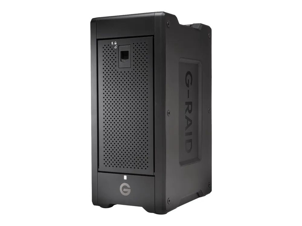 SANDISK PROFESSIONAL G-RAID SHUTTLE 8 - Festplatten-Array - 160 TB - 8 Schächte - HDD 20 TB x 8 - Thunderbolt 3, USB 3.1 Gen 2 (extern)