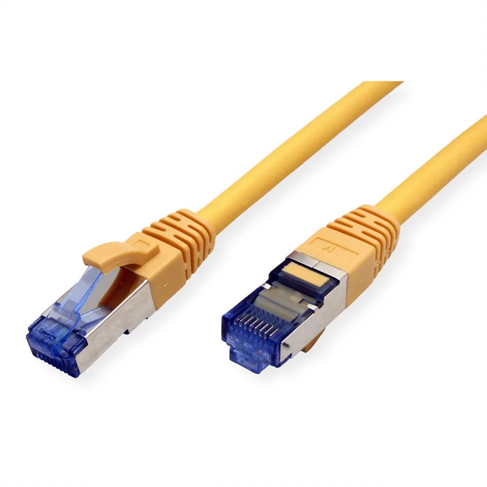 VALUE Patchkabel Cat.6A (Class EA) S/FTP (PiMF), LSOH, gelb, 20 m