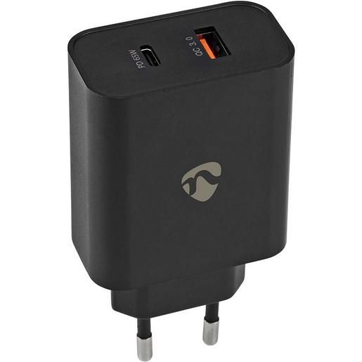 Nedis NETZLADEGERÄT USB/USB-C 65W / NEDIS WCPD65W130BK SW WCPD65W130BK