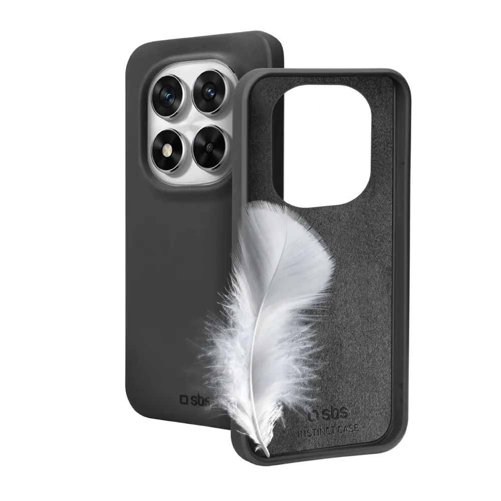 SBS INSTINCT Cover für Xiaomi REDMI NOTE 14 PRO, schwarz