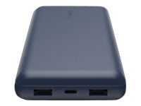 Belkin BoostCharge - Powerbank - 20000 mAh - 15 Watt - 3 Ausgabeanschlussstellen (USB, 24 pin USB-C)