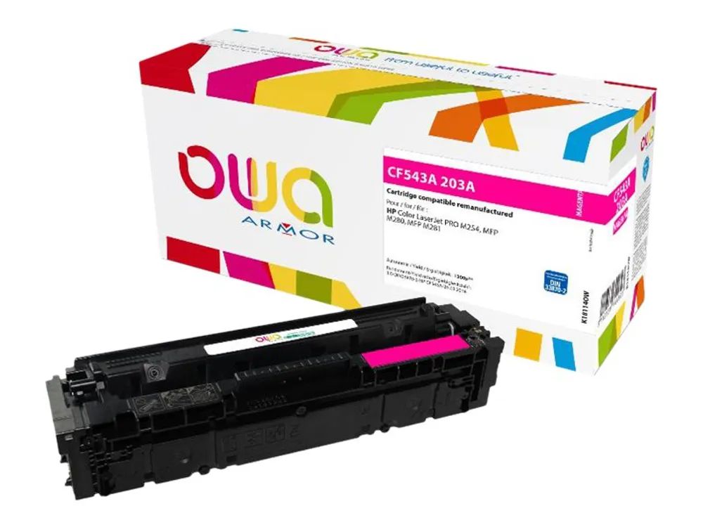 Armor OWA - Magenta - kompatibel - Tonerpatrone (Alternative zu: HP 203A, HP CF543A)