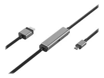 Alogic Ultra - Strom- / Audio- / Videokabel - 24 pin USB-C, USB-C (nur Spannung)