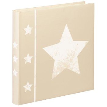 Hama Jumbo-Album "Skies", 30x30 cm, 60 weiße Seiten, Beige