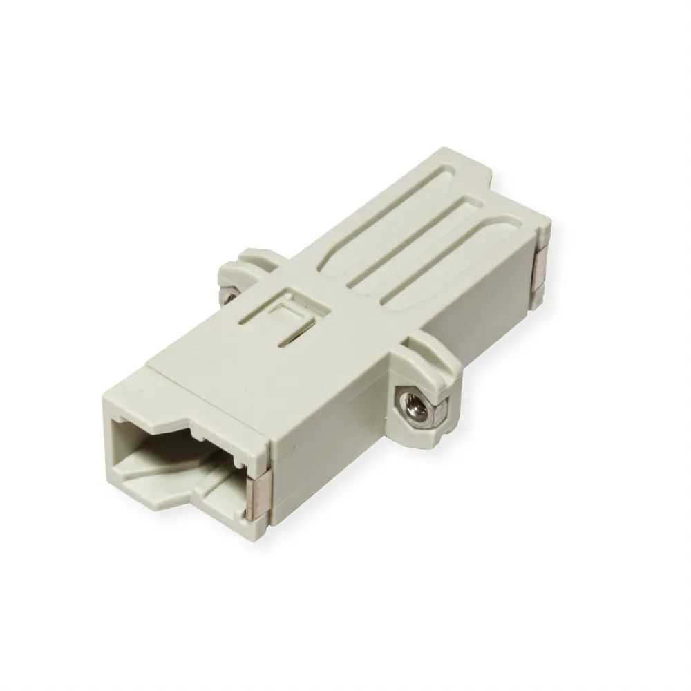 ROLINE LWL-Kupplung LSH Simplex, Multimode, beige