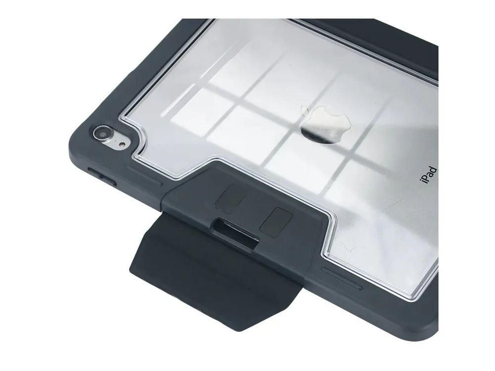 DEQSTER RT2 - Flip-Hülle für Tablet - widerstandsfähig - Polyurethan, Polycarbonat - Schwarz - für Apple 11-inch iPad Air (M2, M3)