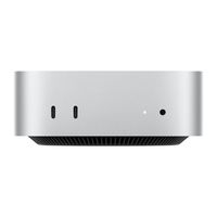 Apple Mac mini - M4 Pro - RAM 24 GB - SSD 512 GB - Apple M4 Pro 16-core - 1GbE, 10GbE, 5GbE, 2.5GbE, Wi-Fi 6E, Bluetooth 5.3 - WLAN: 802.11a/b/g/n/ac/ax (Wi-Fi 6E)