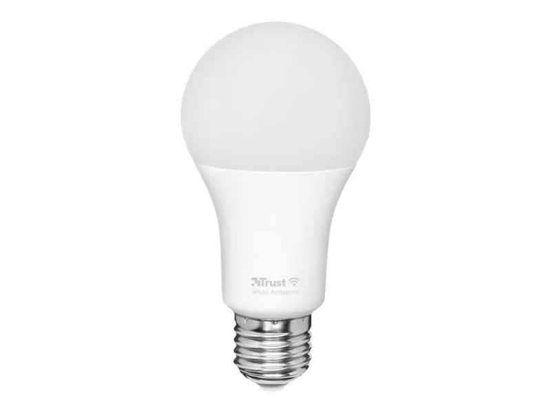 Trust Smart Home - LED-Lampe - E27 - Klasse A+ - weißes Licht - 1800-6500 K - weiß (Packung mit 2)