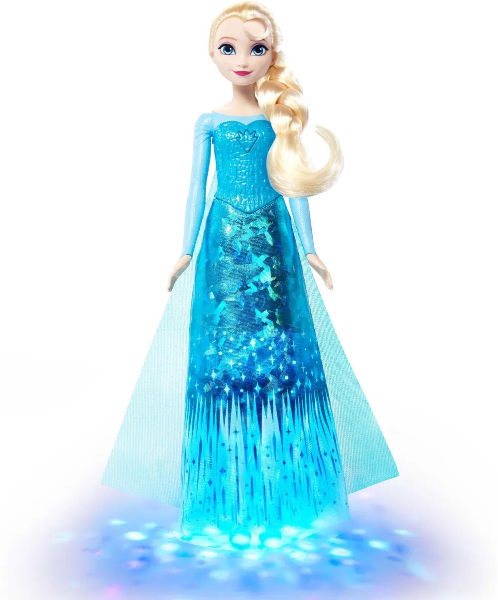 Mattel GmbH FRO Elsa Ice Power Feature Puppe