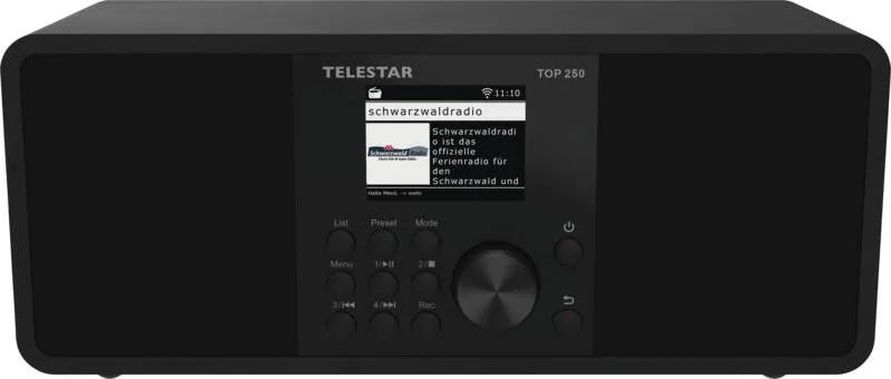 Telestar TOP 250 Schwarz Multifunktionsradios Stationäre