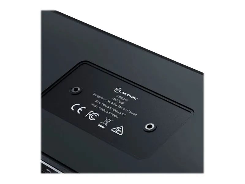 Alogic DX3 - Dockingstation - USB-C - 3 x DP