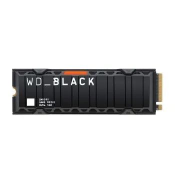 WD - Western Digital SSD-Festplatte "WD_Black™ SN850X NVME", 2TB, mit Kühlkörper