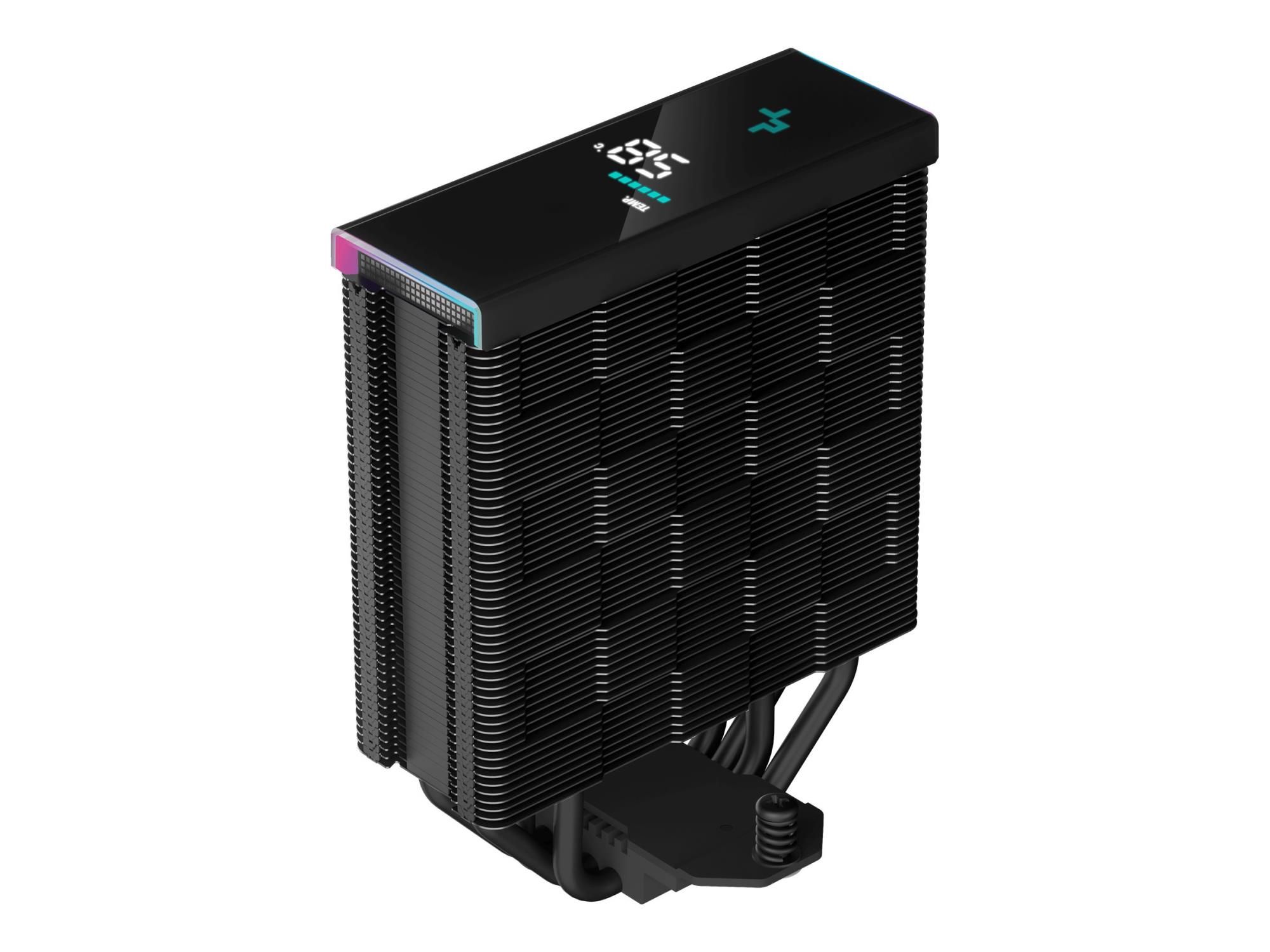 Deepcool AK400 DIGITAL - Prozessor-Luftkühler - (für: LGA1155, LGA1150, LGA1151, AM4, LGA1200, LGA1700, AM5)