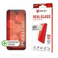 DISPLEX Panzerglas (10H) für Apple iPhone 13 mini - Eco-Montagerahmen - Tempered Glas - kratzer-resistente Schutzfolie - hüllenfreundlich - Apple - iPhone 13 mini - Trockene Anwendung - Schlagfest - Kratzresistent - Staubresistent - Transparent - 1 S