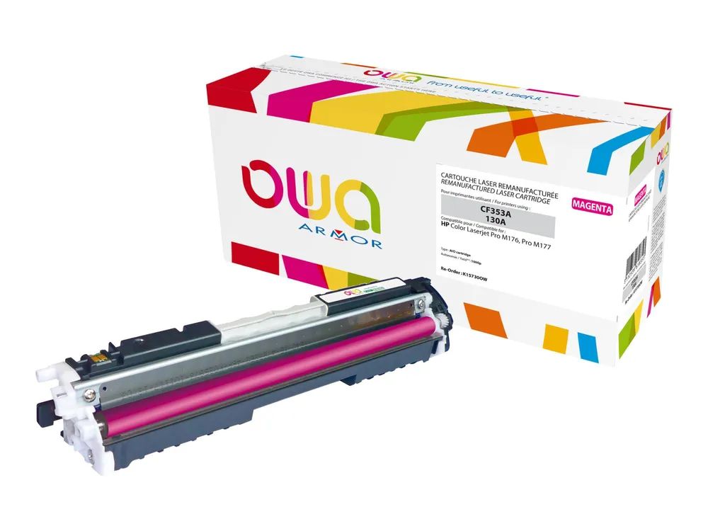 Armor OWA - Magenta - kompatibel - wiederaufbereitet - Tonerpatrone (Alternative zu: HP CF353A, HP 130A)