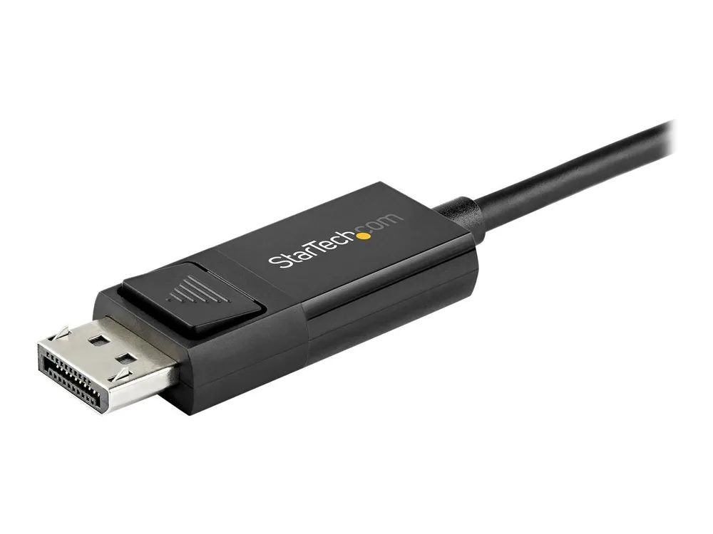 StarTech.com 1m USB-C auf DisplayPort-Kabel - 8K - bidirektional - DisplayPort-Kabel - 24 pin USB-C (M)