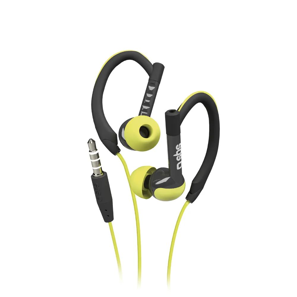 SBS RUNWAY Sport Stereo In-Ear Headset, Ohrbügel, mit Klinkenkabel
