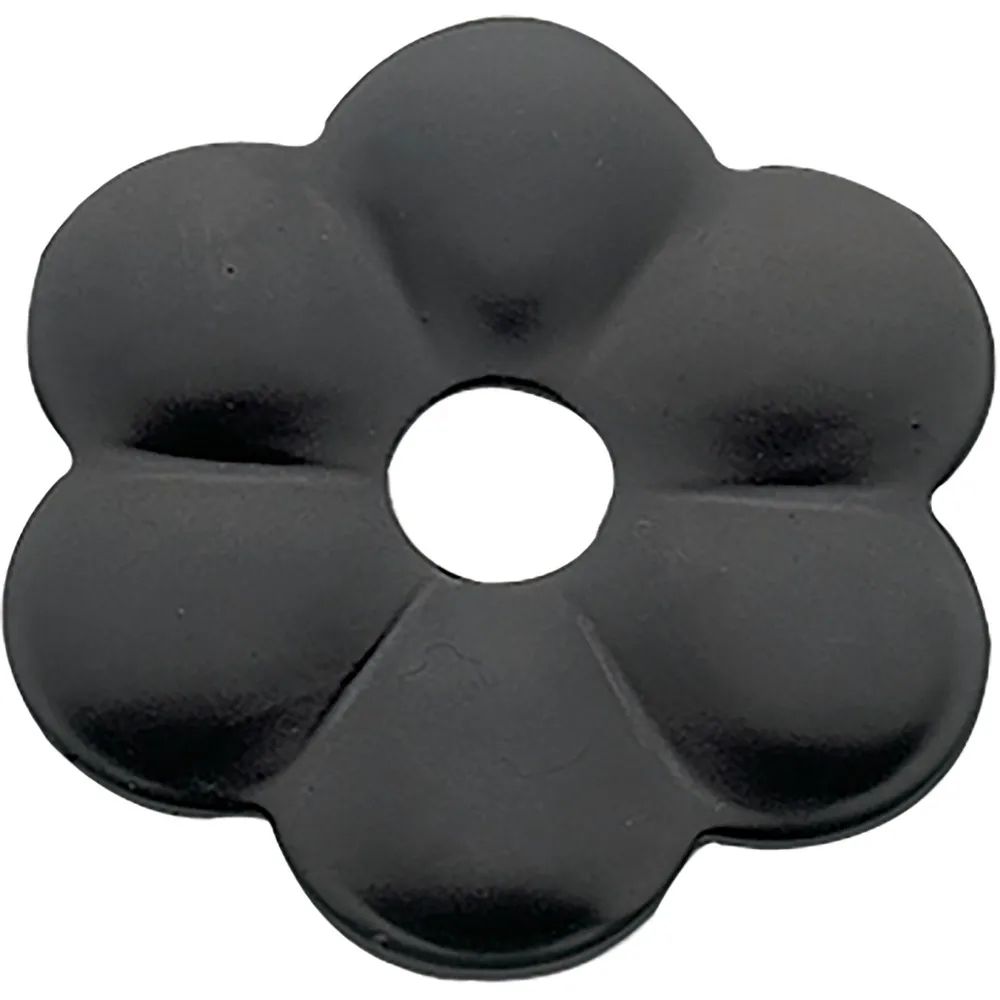 Hofmann GmbH & Co KG Metallwarenerzeugung Zierrosette (Pfettenscheibe) ø 80x4 mm, Bohr-ø 17 mm, schwarz pulverbesch. (C)