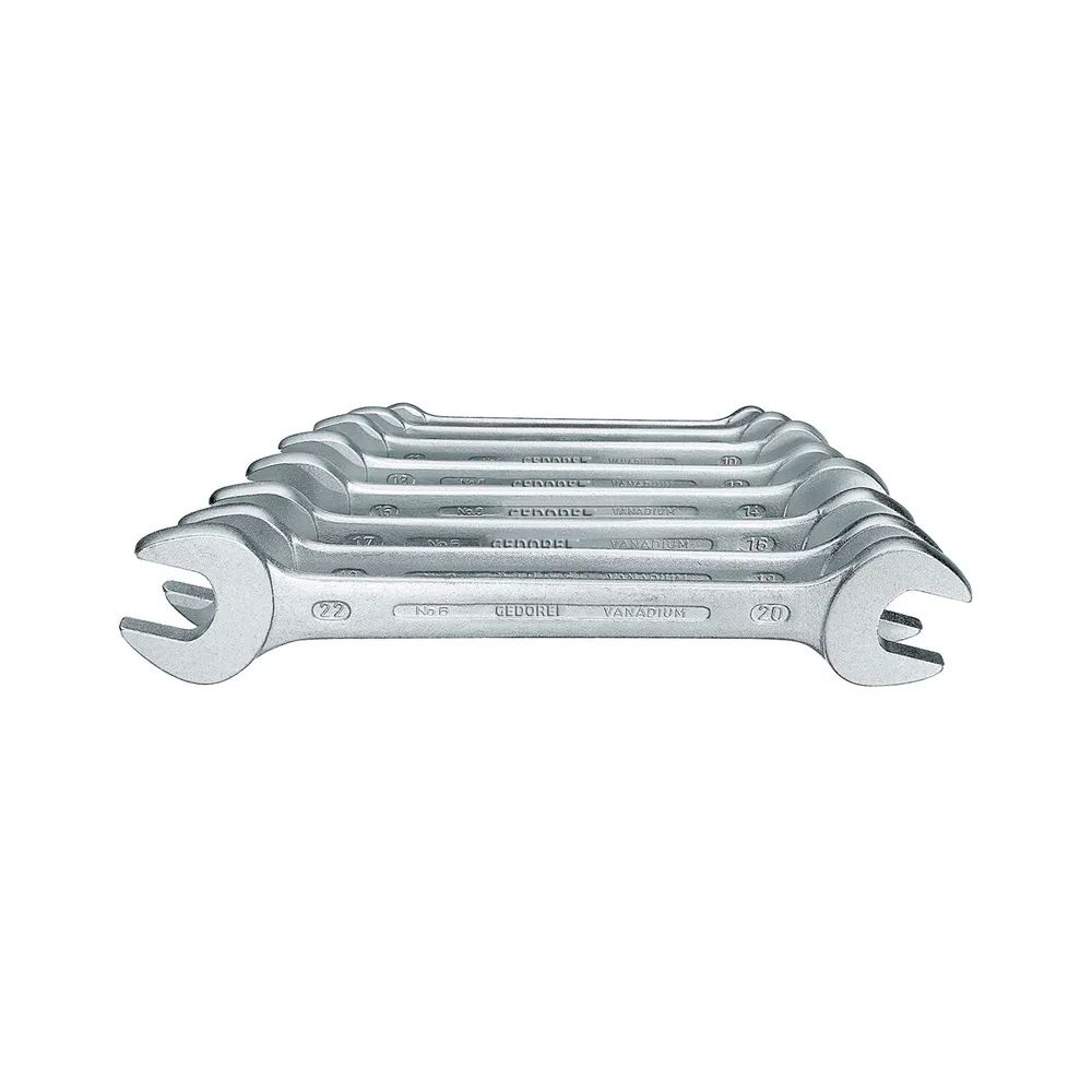 GEDORE Doppelmaulschlüssel-Satz DIN3110 6/8 6-22 mm 8-teilig