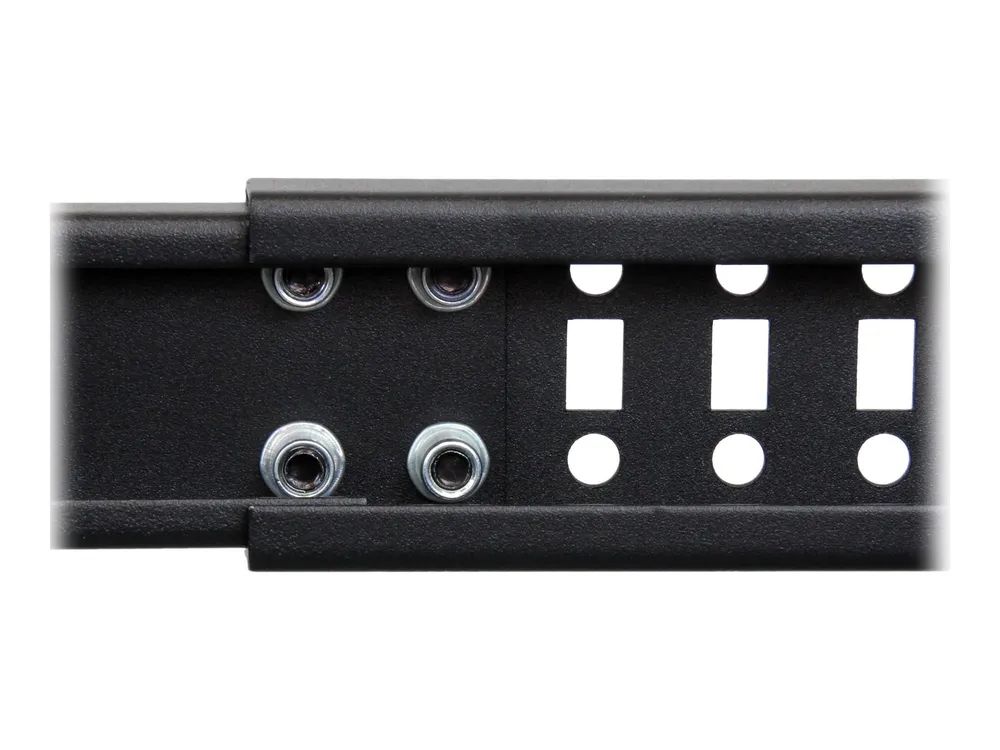 StarTech.com Open Frame Rack 25HE - 4 Pfosten Serverschrank - 58 cm - 104 cm tiefenverstellbar mit Rollen / Nivellierfüße und Kabelverwaltung (4POSTRACK25U)
