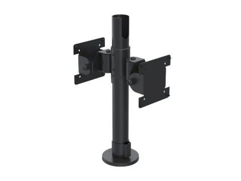 Ergonomic Solutions New SpacePole Back-to-back Screen Mount, VESA 75/100 -