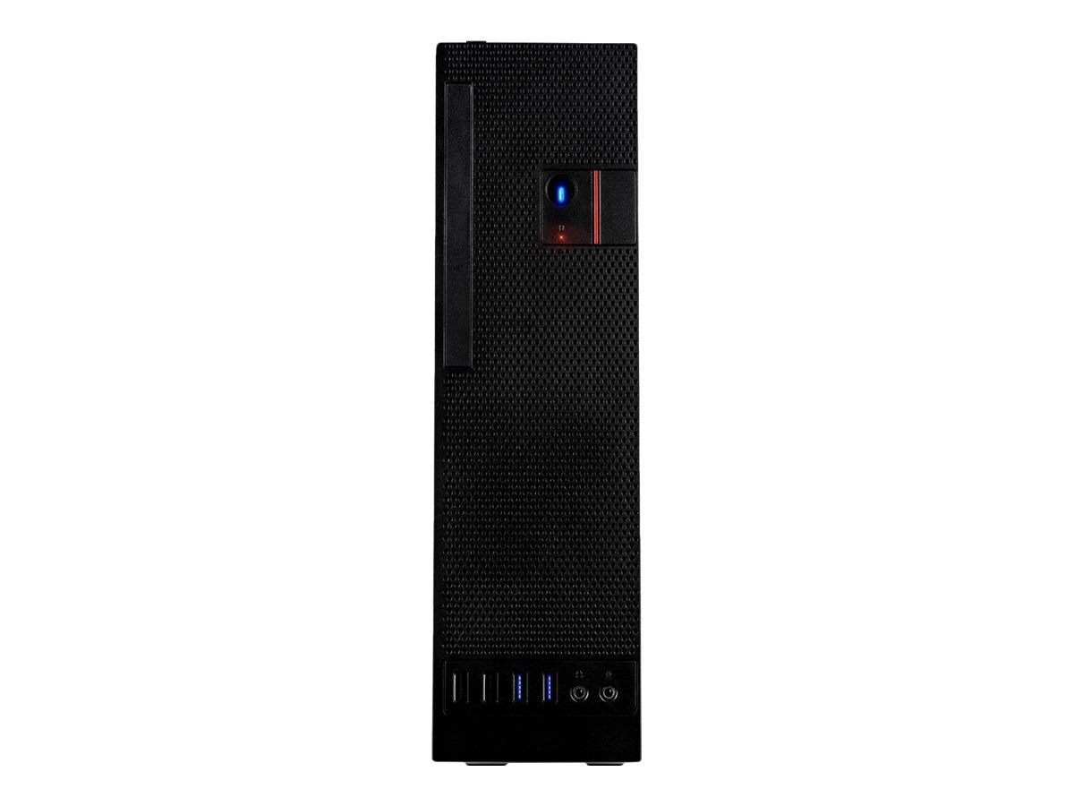 Inter-Tech S-331 - Ultrakompaktes Desktopgehäuse - Mini-ITX - keine Spannungsversorgung (TFX12V)