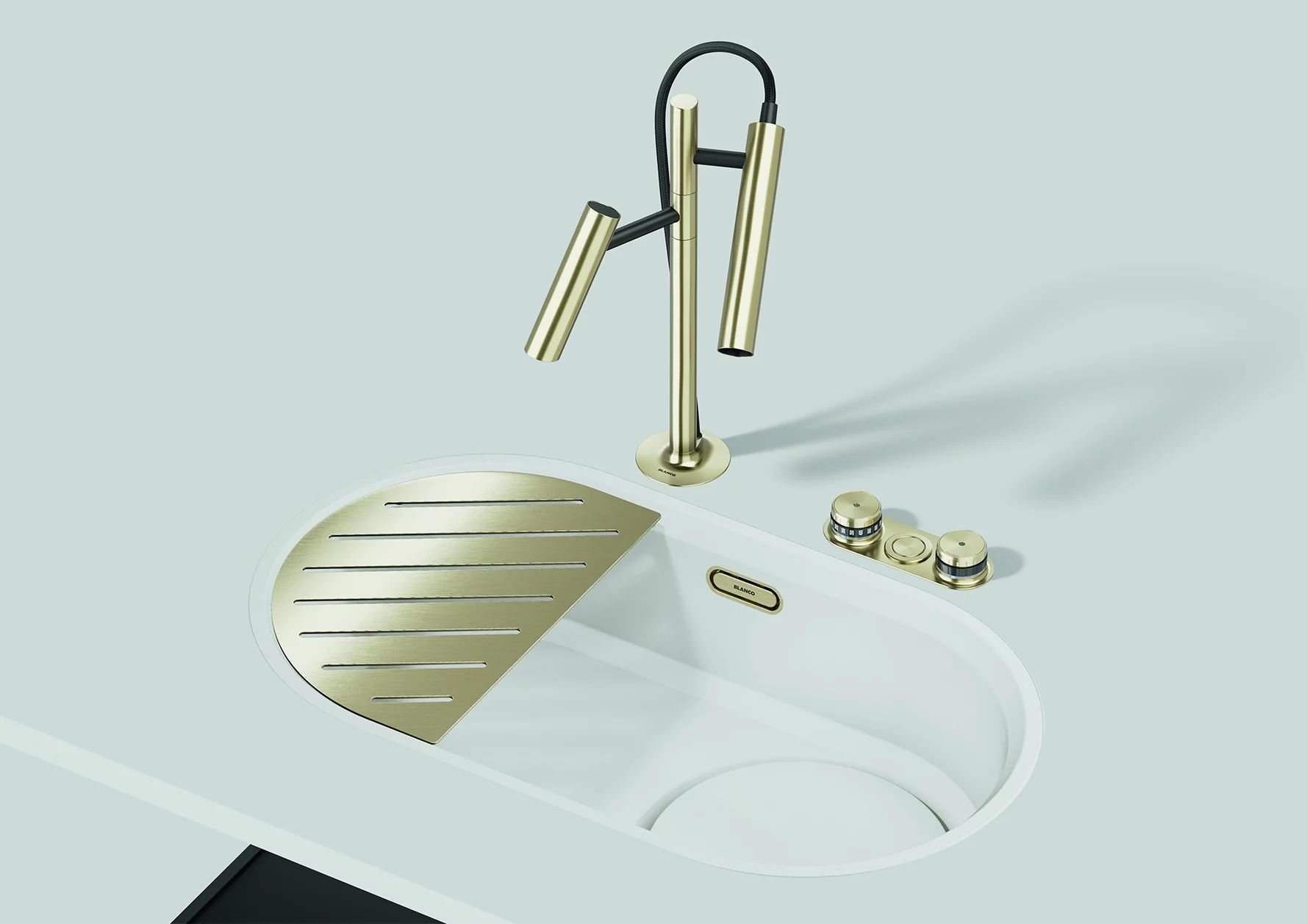 BLANCO OOVALON 700-U matte white