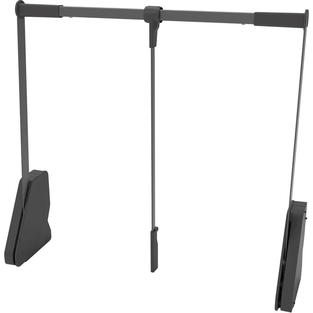 Kesseböhmer CONERO Kleiderlift, Lichte Schrankbreite 625-808 mm, schwarz