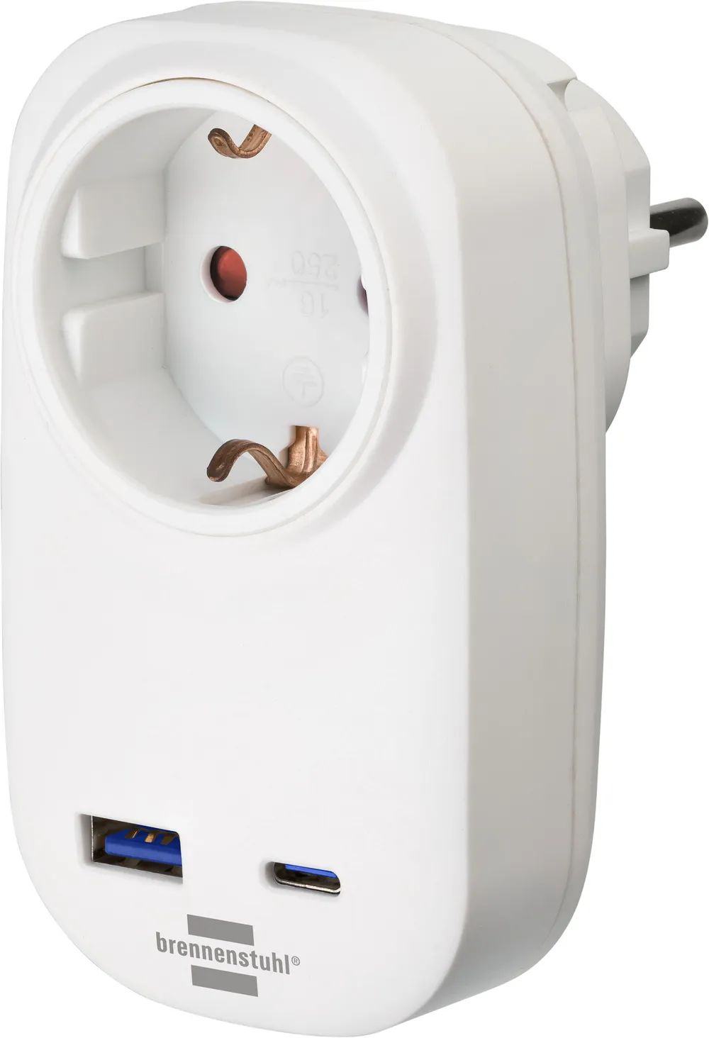 Brennenstuhl Steckdosenadapter + USB-Charger PD