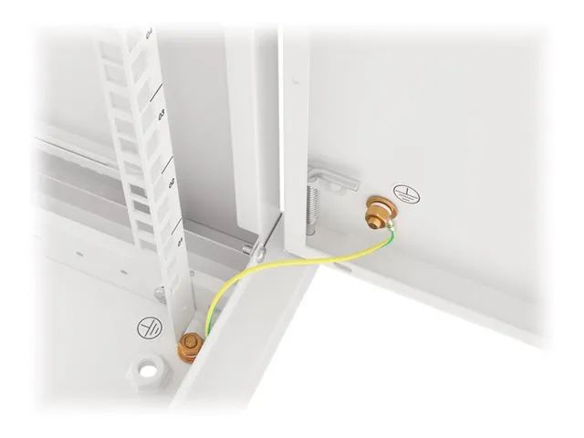 Lanberg WF01 64/66 V2 Series WF01-6409-00S - Gehäuse - geeignet für Wandmontage - Grau, RAL 7035 - 9U - 48.3 cm (19")