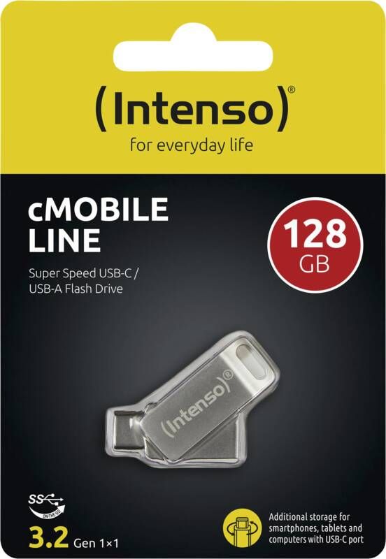 Intenso USB-Stick 3.2 Typ A (Gen. 1) cMobile Line 128GB USB-