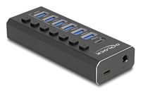 Delock USB Hub mit 10 Gbps und 4 Schnellladeports 5