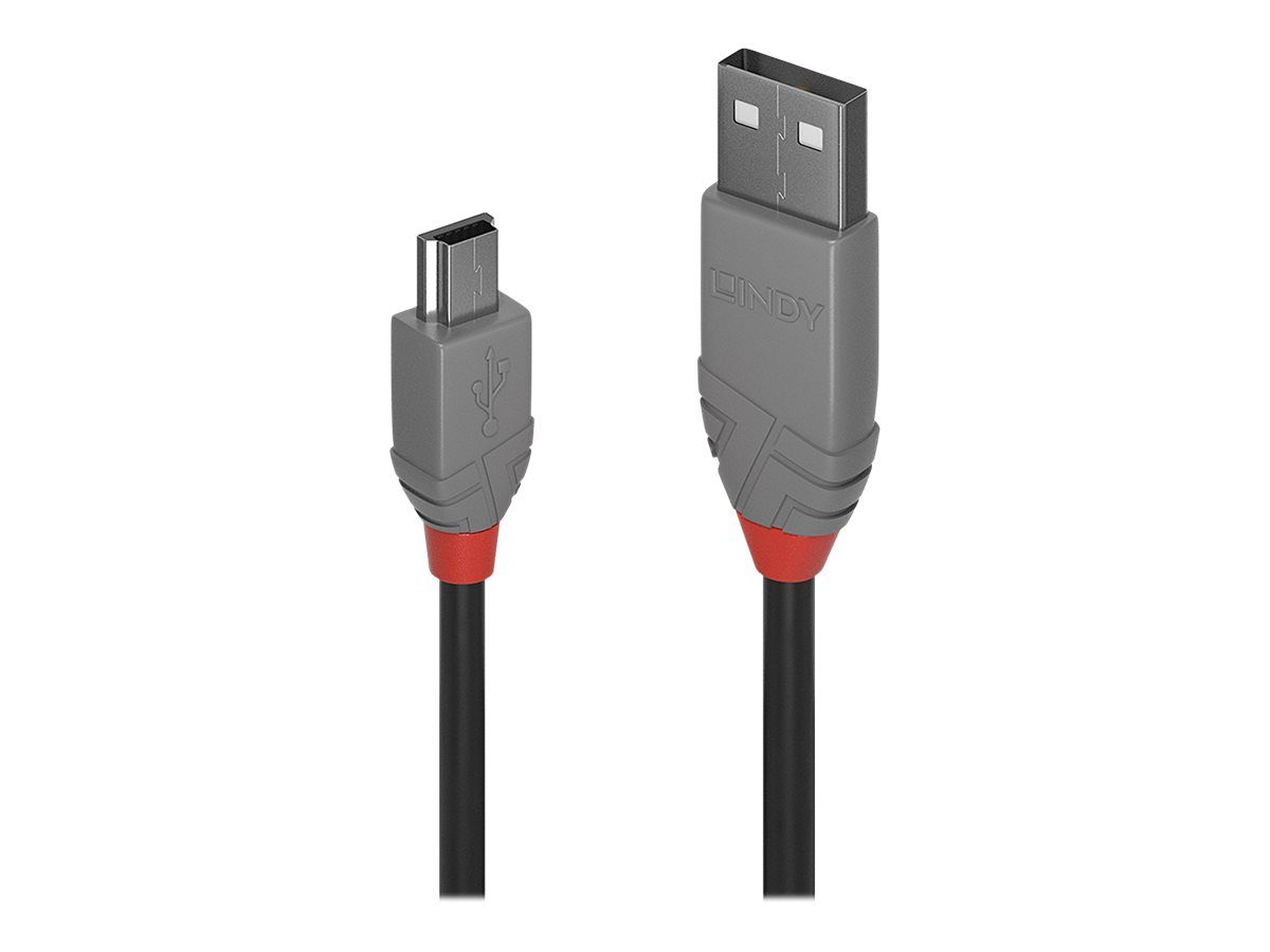 Lindy Anthra Line - USB-Kabel - USB (M) zu Mini-USB, Typ B (M)