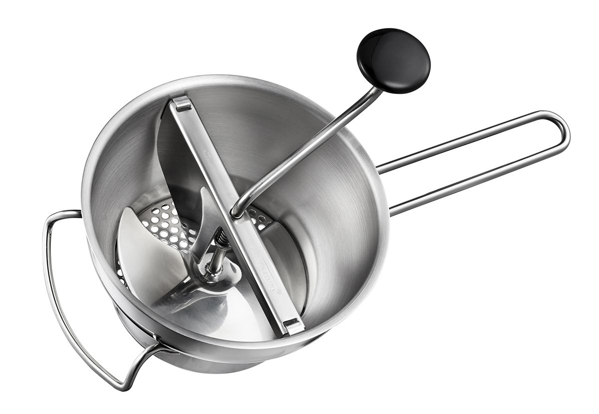 GEFU Passiergerät FLOTTE LOTTE® inkl. 3 Lochscheiben (1 mm, 3 mm und 5 mm)