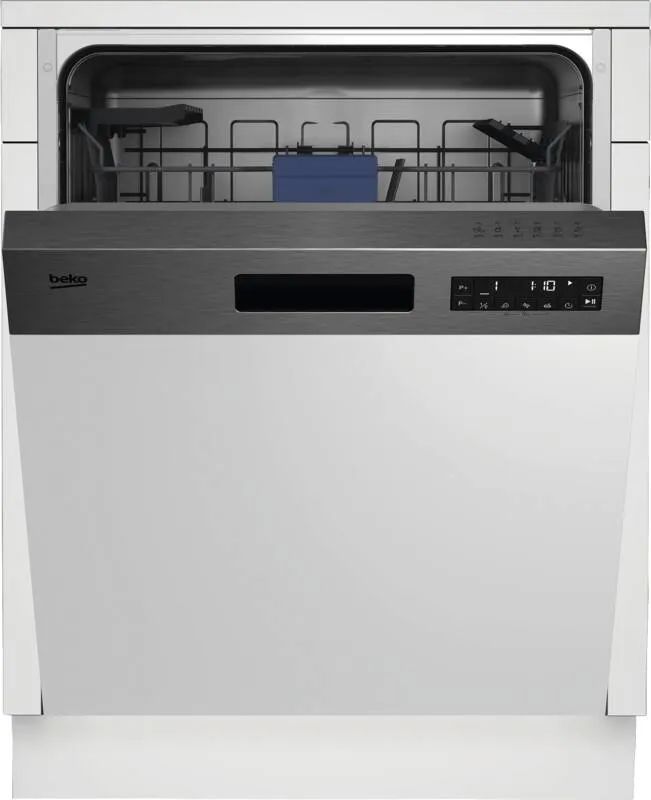 Beko BDSN26440X Einbaugeschirrspüler Integrierbar, 60cm - 14 MG, Edelstahl