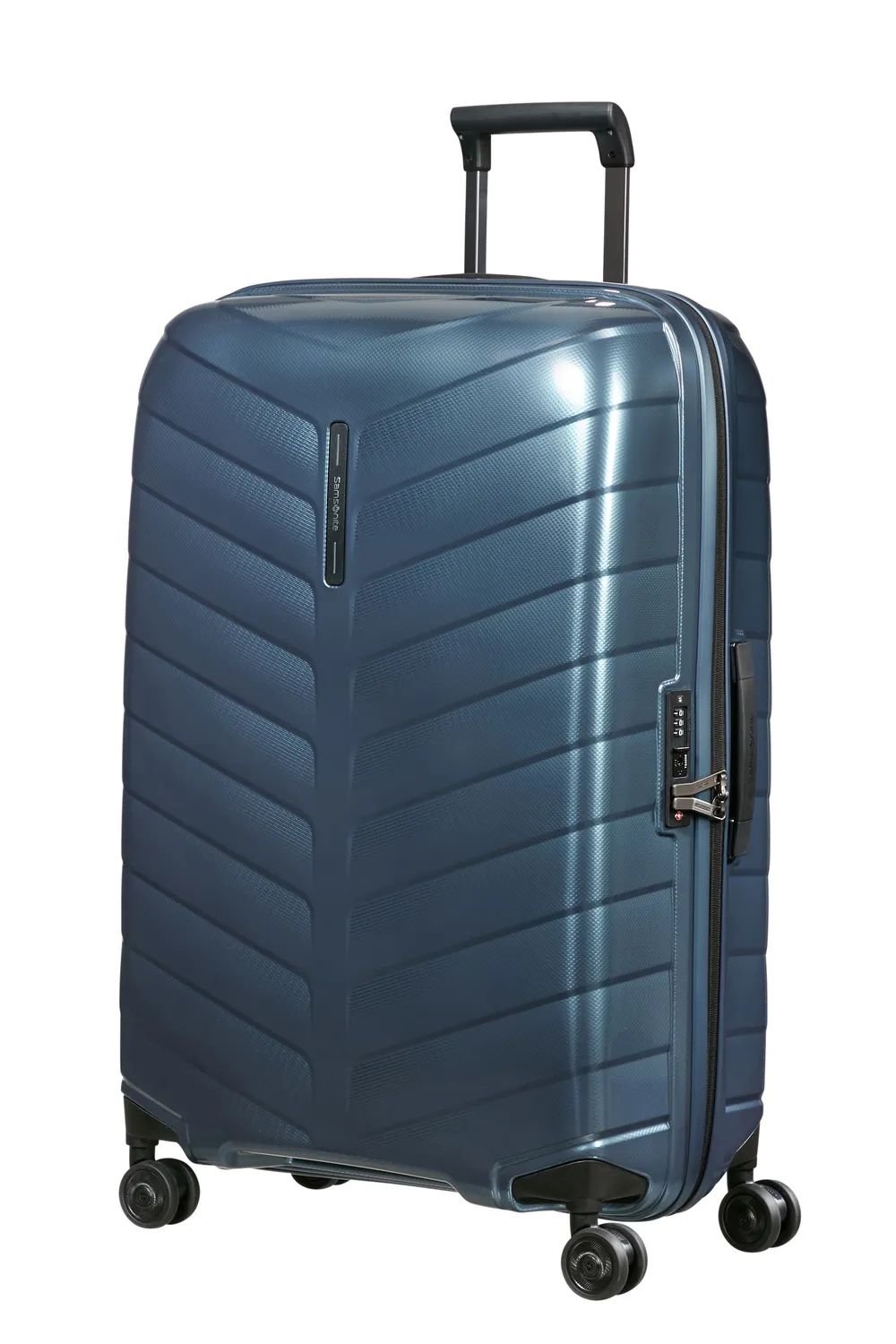 SAMSONITE ATTRIX SPINNER 75/28, STEEL BLUE