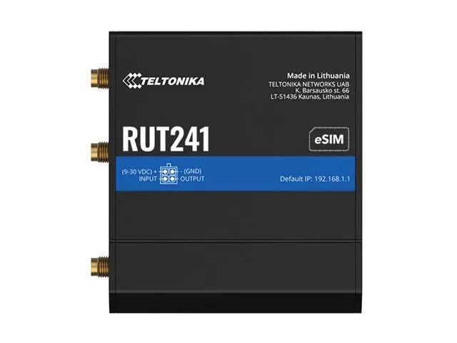 Teltonika RUT241 eSIM - Wireless Router - WWAN 2,4 GHz