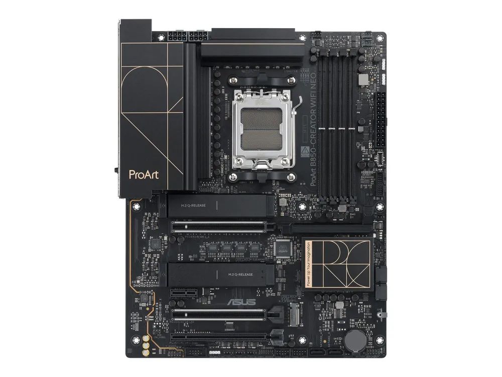 ASUS PROART B850-CREATOR WIFI NEO ATX motherboard 4xDDR5 2xPCIe 5.0 3xM.2 1xHDMI 2xDisplayPort 4xSATA - Mainboard - AMD Sockel AM5 (Ryzen Zen4)