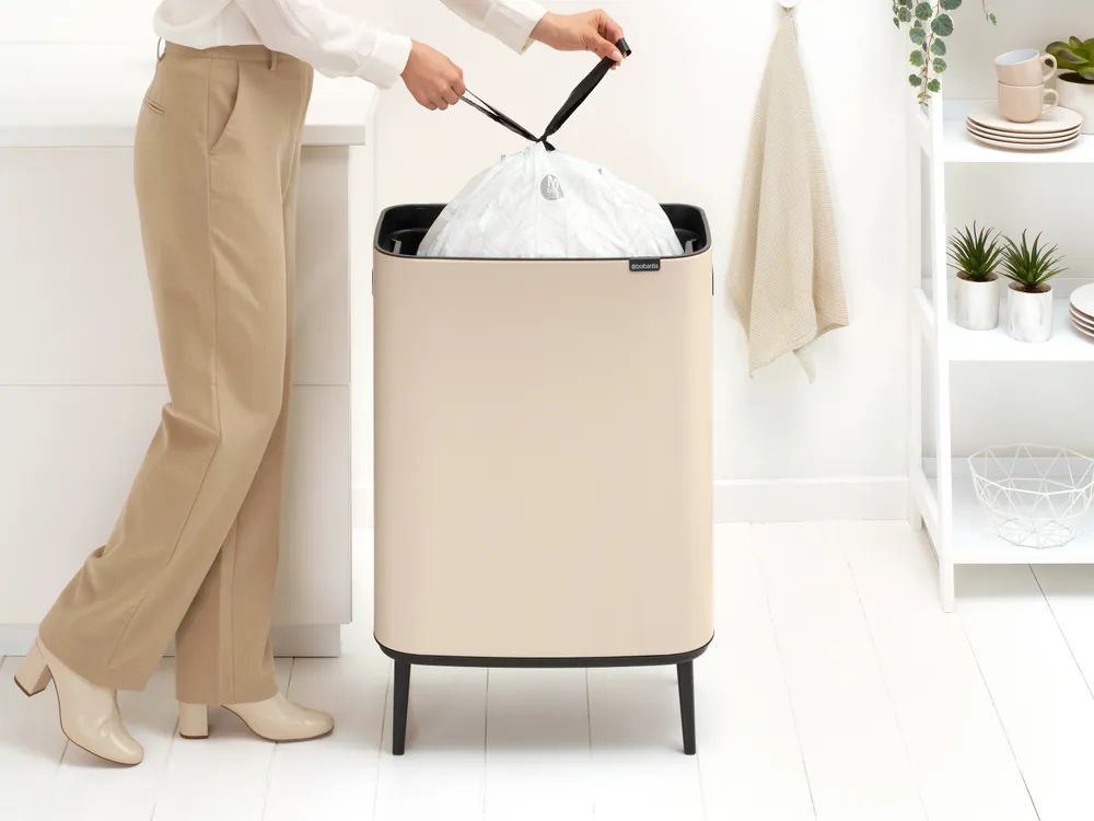 Brabantia Bo Touch Bin Hi, 60L - Soft Beige