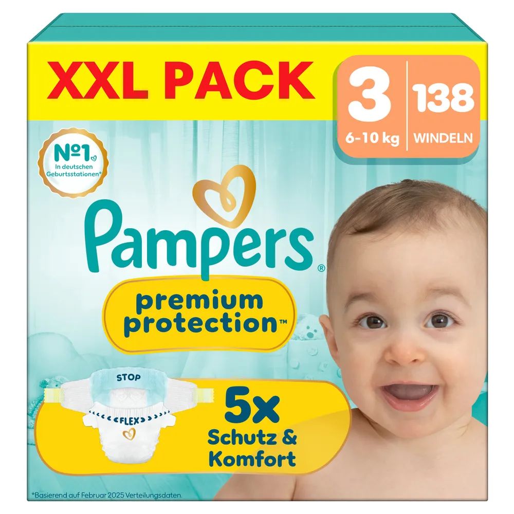 Pampers Premium Protection Gr.3 Midi 6-10kg 