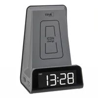 TFA 60.2033.10 - Digitaler Wecker - Anthrazit - 12/24 h - 10 W - Beide Geschlechter - LED