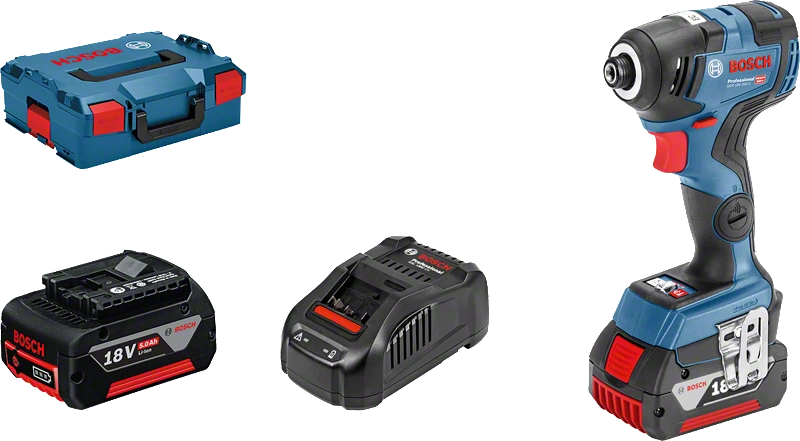 Bosch Professional GDR 18V-200 C, 2x5.0Ah, GAL 188