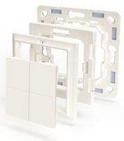 Shelly · Plug & Play Zubehör·""BLU Wall Switch 4 Adapter Gira & Merten""·