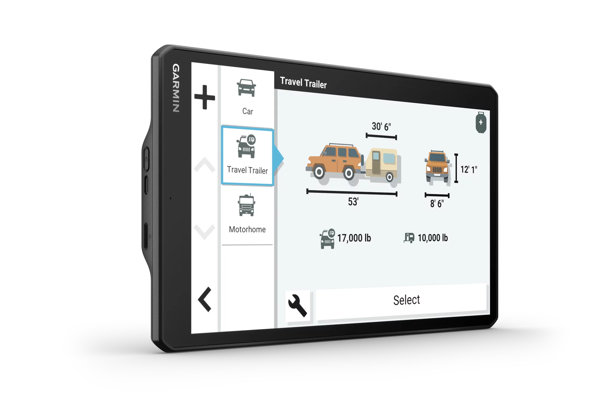 Garmin Camper 1095