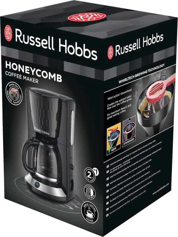 Russell Hobbs Filterkaffeemaschine Honeycomb Glas