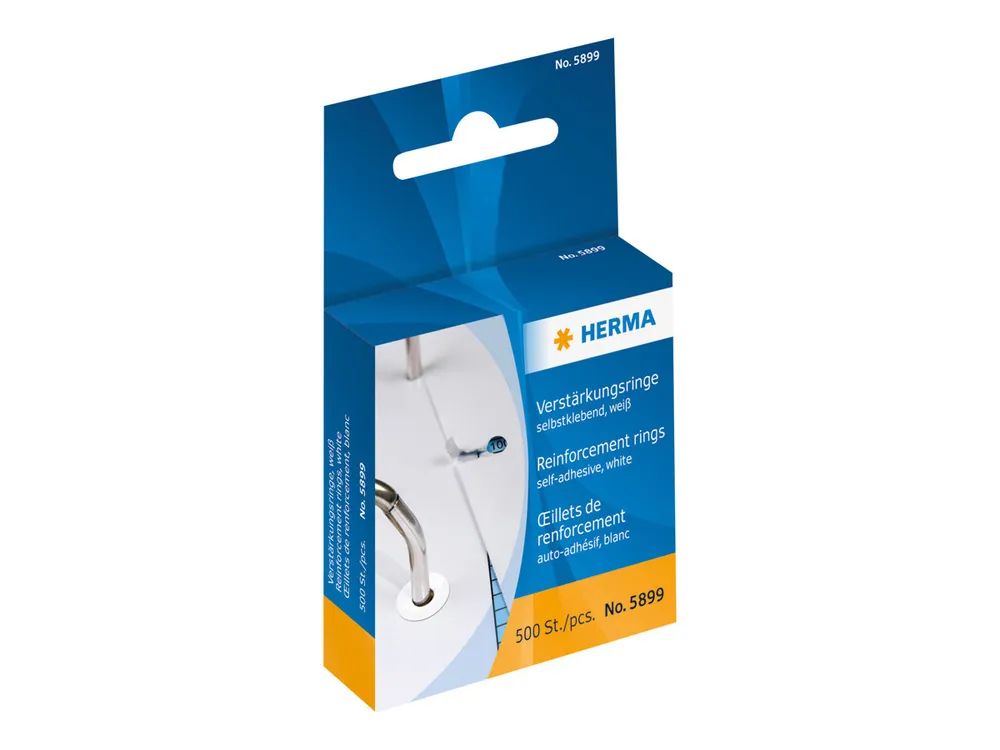 HERMA Verstärkungsring - weiß (Packung mit