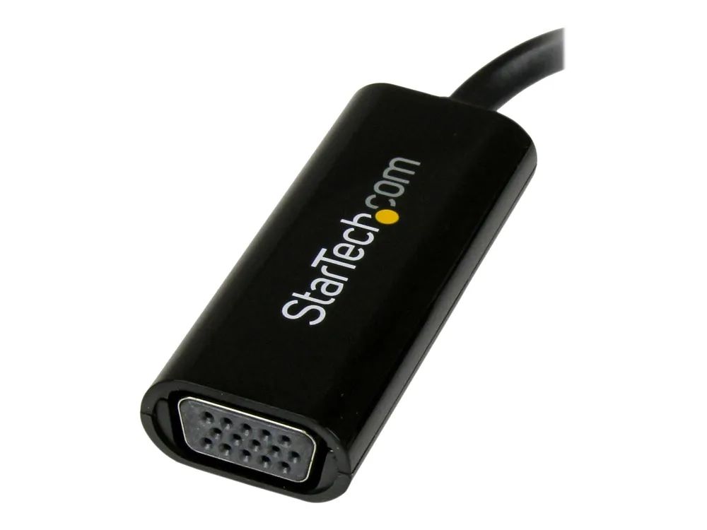 StarTech.com USB auf VGA Adapter - Externe Grafikkarte - USB 3.0 - Slim - 1080p - Multi Monitor Adapter - Videoadapter - TAA-konform - USB Typ A männlich zu HD-15 (VGA)