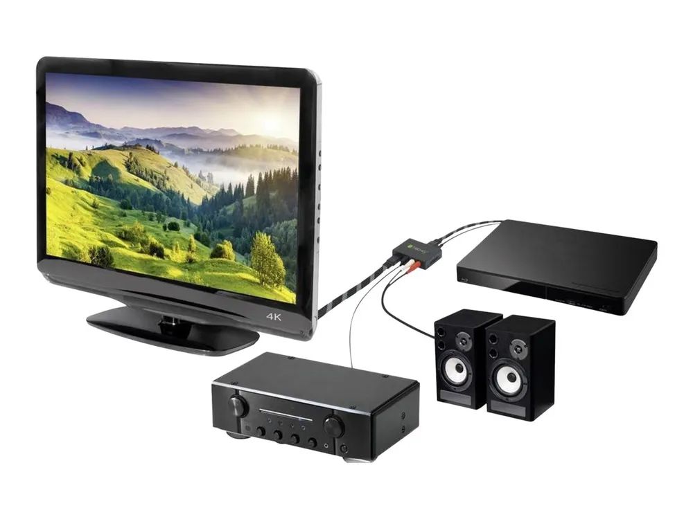Techly IDATA HDMI-EA - Audio-Disembedder