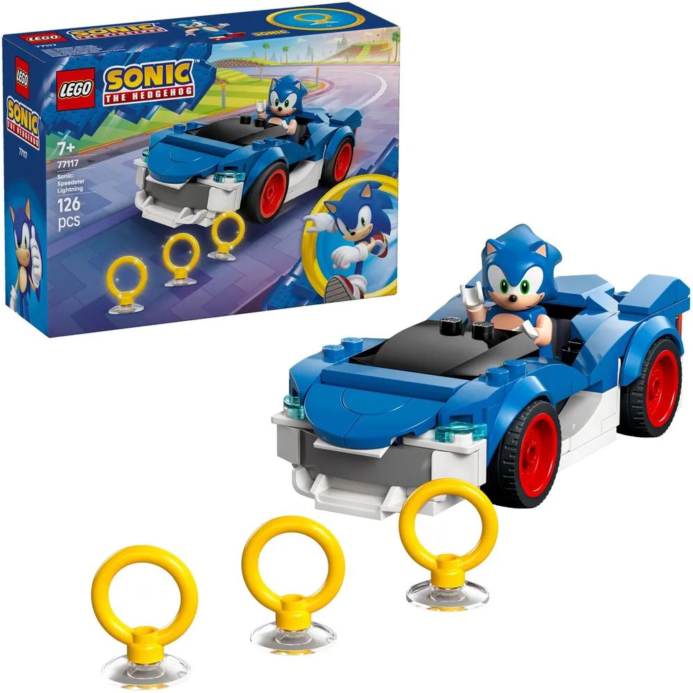 LEGO Sonic Sonic Speedster Lightning 77117